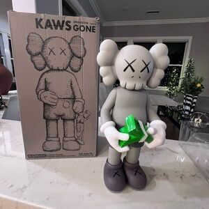 KAWS Open Edition Gone Figure - Gray